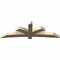 Ekena Millwork Davenport Rough Sawn Timber Gable Bracket, Douglas Fir, 96"W x 32"H x 6"D x 6"F, 8/12 Pitch GBW096X32X0606DAV00RDF - alternate 2